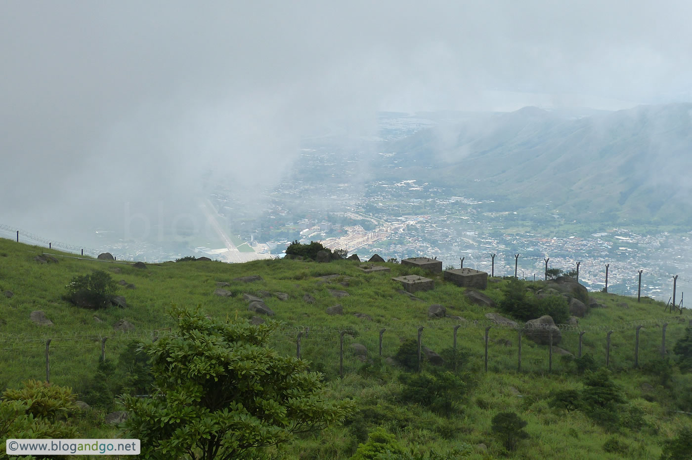 View of Shek Kong Airfield